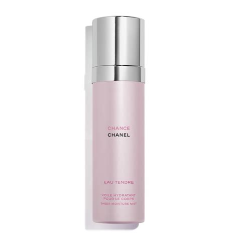 chanel body mist eau tendre|chance eau tendre moisturizing mist.